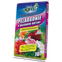 Agro substrát pro  pelargonie, 10 l