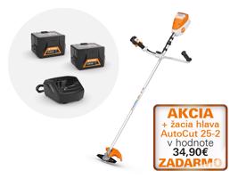 Akumulátorový krovinorez STIHL FSA 80 Variant: 2x akumulátor AK30 a nabíjačkou AL101