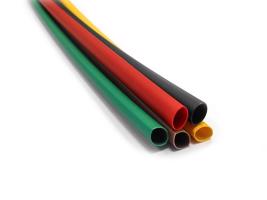 Bužírka smršťovací polyetylen 1 m 2,4/1,2 mm - červená