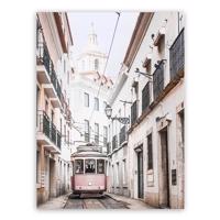 Canvas 60x80 St595 Pink Tram