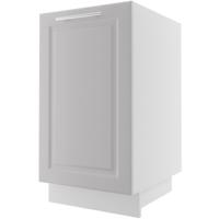 Kuchynská skrinka Emporium D1D/45 light grey stone/biela