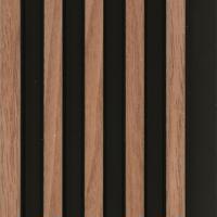 Lamelový panel MODERN LINE SLIM Walnut Black 12x122x2650mm