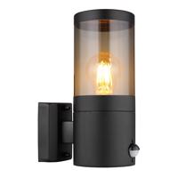 Nástenná lampa Xeloo 32014BSS 60W Čierna S K1