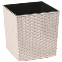 Obal Juka Rattan ECO 25x25x26cm bílý