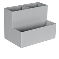 Organizér ines 13x9x9cm šedý