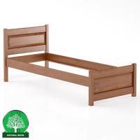 Posteľ buková LK120–80x200 cherry