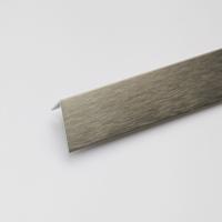 Profil uholníkový hliníkový titán 20x10x1000