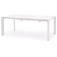 Rozkladací stôl Stanford Xl 130/250x80cm Mdf/Oceľ – Biely