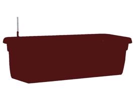 Samozavlažovací truhlík SIENA - hnedý 17x60 cm