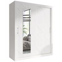 Skriňa In box 2 180 biela lux/mramor bianco