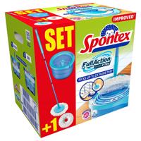 Spontex Full Action System + Xtra mop s  náhradou zdarma  97050382