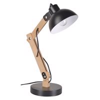 Stolová lampa UNLE 66391 BLACK-WOOD LB1