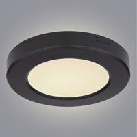 Stropná lampa 12379-6B D12.5 čierna