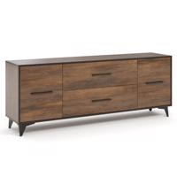 TV stolík Frida Rtv2d2s Shirin Walnut