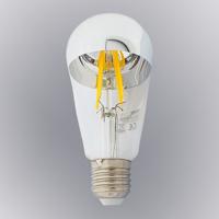 Žiarovka FL LED ST64 8W E27 4200K Half Silver